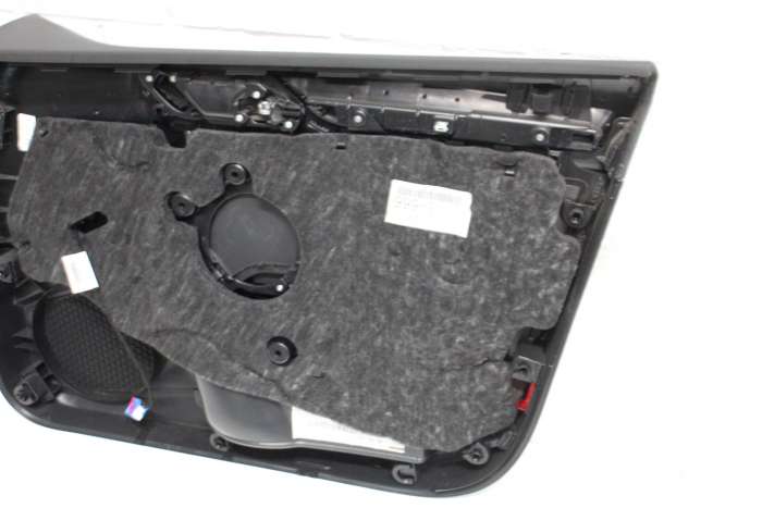 Audi A3 8V 5 Door Sportback NS Left Front Door Card Black Cloth