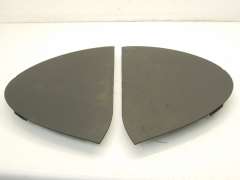 Audi A6 C5 Blue Fuse Box Covers Dashboard Ends Pair	 4B0857085B (Item #42856) 