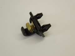 Audi A1 A3 A4 A5 Q2 Q3 Q5 TT Sun Visor Hook Clip Soul Black New 8W0857562A4PK (Item #129122) 