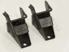 Audi TT 8N Coupe Rear Seat Isofix Brackets Mounts Pair 8N8885332 (Item #459270) 