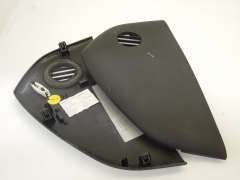 Audi A6 C6 Black Dashboard Ends Fuse Panel Covers	 4F2857085 (Item #202908) 