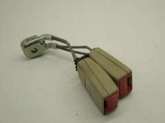 Audi A8 D2 Rear Seat Belt Buckles Pair Cream FL 4D0857739H (Item #220469) 