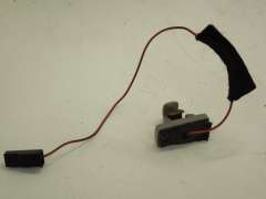 Audi A8 D2 PF Light Grey Platinum Sun Visor Hook Clip 3B0857561A (Item #89786) 