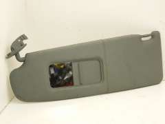 Audi TT 8N Coupe NS Left Passenger Feather Grey Sun Visor 8N8857551A (Item #110233)