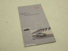 Audi A6 C5 Quick Reference Guide Handbook Manual 22156260520 (Item #55412) 