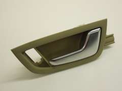 Audi A8 D3 OS Right Interior Door Handle Cream 4E0837020 (Item #57193) 