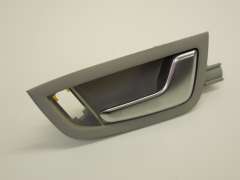 Audi A8 D3 OS Right Interior Door Handle Silver 4E0837020 (Item #63861) 