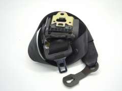 Audi A8 D2 Front NS Left Seat Safety Belt Black 4D0857705R (Item #27843) 