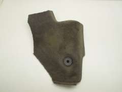Audi A8 D2 FL OS Right Lower A Pillar Carpet Footwell Trim Grey 4D2867270E (Item #58699) 