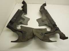 Audi A6 C6 2.0 TDi TFSi Pair Radiator Air Guide Channel Trim 4F0121284G (Item #77838) 