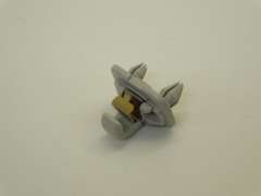 Audi A4 B8 A5 8T Sun Visor Hook Clip Star Silver New 8U0857562Z62 (Item #128265) 