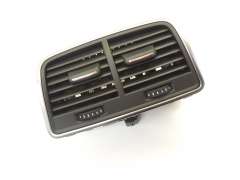 Audi A6 C7 A7 Black Rear Centre Vents with Aluminium Trim 4G0819203 (Item #424392) 