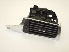 Audi A6 C7 A7 Black Front OS Right Dash Vent with Aluminium Trim 4G2820902B (Item #467203) 