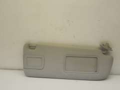Audi A8 D3 OS Right Drivers Sun Visor Silver 4E0857552K (Item #147722) 