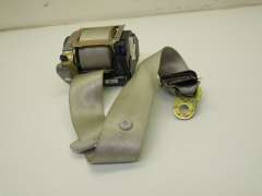 Audi A8 D3 Centre Rear Seat Safety Belt Light Grey Silver 4E0857807A (Item #167206) 