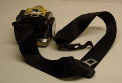 Audi A8 D3 Rear NS Left Seat Safety Belt Black 4E0857805B (Item #70140) 