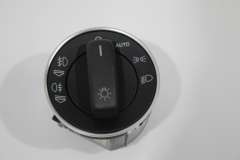 Audi A8 D3 Light Switch With Aluminium Trim for Auto Lights 4E0941531G (Item #403759) 