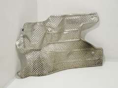 Audi TT 8N 1.8T Brake Pipe Aluminium Heat Shield Cover 8L6611732A (Item #363755)
