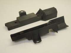 Audi A8 D3 4.0 TDi V8 Diesel Pair of Front Horn Bracket Covers 4E0823745A (Item #89049) 