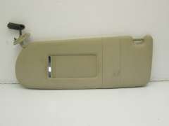 Audi A8 D2 FL NS Left Passenger Twist Beige Cream Sun Visor 4D0857551 (Item #39896) 