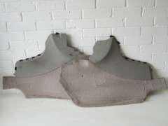 Audi A8 D2 PF Light Grey Platinum Pair Transmission Tunnel Covers 4D2863305 (Item #91575) 