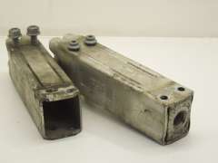 Audi A6 C6 Front Bumper Supports Mounts Pair 4F0807133 (Item #373444) 