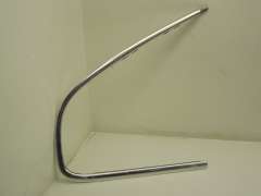 VW Passat B5 OS Right Saloon Rear Quarter Light Chrome Trim 3B5853346A (Item #242237) 