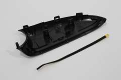 Audi A3 8P A6 C6 Q3 OS Right Door Mirror Lower Bottom Base Trim New 4F0858524A (Item #419809) 