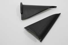 Audi A4 B6 B7 Pair Internal Door Quarter Triangle Trims 8E0857569 (Item #317641)