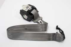Audi A8 D3 OS Right Rear Seat Safety Belt Light Grey Platinum 4E0857806B (Item #287409) 