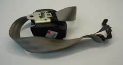 Audi A8 D3 NS Left Rear Seat Safety Belt Light Grey Platinum 4E0857805B (Item #25215) 