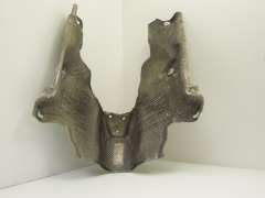 Audi A8 D3 Front Centre Heat Shield for Transmission Tunnel 4E0825661B (Item #121708) 