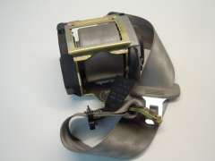 Audi A8 D3 Centre Rear Seat Safety Belt Light Grey Platinum 4E0857807A (Item #14933) 