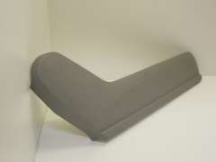 Audi A2 OS Right Light Grey Platinum Front Seat Outer Lower Trim 8Z0881326A (Item #110475) 