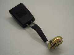 Audi A8 D2 Black Rear Seat Belt Buckle Single 4D0857740M (Item #144682) 