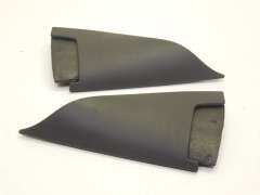Audi A8 D3 Pair Internal Rear Door Triangle Trims 4E0857570 (Item #132868) 