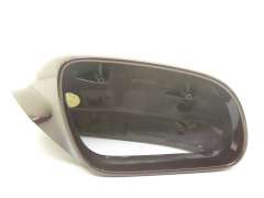 Audi A8 D3 OS RIght Red Burgundy Door Wing Mirror Cover Housing 4E0837308 (Item #208485) 