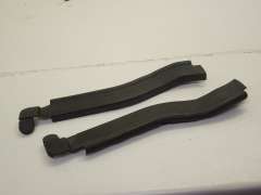 Audi A8 D3 Pair Boot Hinge Plastic Covers 4E0971445B (Item #130451) 