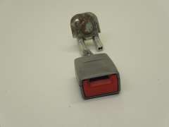 VW Phaeton D1 Single Rear Seat Belt Buckle Crystal Grey 3D0857740E (Item #120768) 