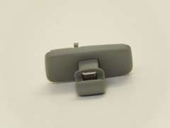 VW Phaeton D1 OS Right Drivers Sun Visor Hook Clip Crystal Grey 3D0857622D (Item #120773) 