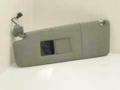 VW Phaeton D1 NS Left Passenger Sun Visor With Mirror Crystal Grey 3D0857551F (Item #134019) 