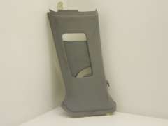 VW Phaeton D1 NS Left B Pillar Trim Crystal Grey 3D5867243M (Item #120873) 