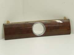 VW Phaeton D1 Front Centre Trim around Clock Walnut 3D2819744A (Item #303389) 