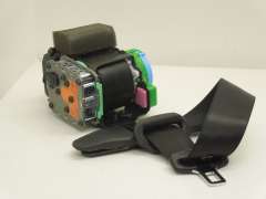 Audi A4 B8 Front OS Right Seat Safety Belt Black 8K1857706K (Item #454367) 