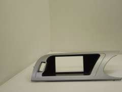 Audi A4 B8 A5 MMI Display Screen Surround Trim Flex Metallic 8K2857185D (Item #375236)
