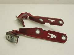 Audi A4 B7 Pair Bonnet Hinges Red 8E0823301E (Item #299145)