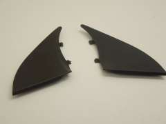 VW Phaeton D1 Pair Internal Door Wing Mirror Bolt Trims 3D0837994 (Item #124206) 