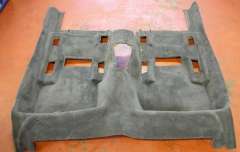 Audi A8 D2 PF Black Main Carpet 4D0863021G (Item #325101)