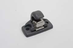 Audi A2 A4 A6 A8 Dark Grey Sun Visor Hook Clip New Genuine 443857562B2EQ (Item #462103)