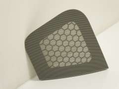 Audi A6 C6 Rear NS Left Door Speaker Grill Platinum Grey New  4F0035435E59 (Item #149018) 